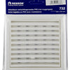 Renson 1006366 - regelbare rooster opb. 732 pvcral 9010 154x154mm | 2 stuks