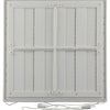 Renson 1006370 - regelbare rooster opb. 732 pvcral 9010 250x250mm | 2 stuks