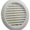 Renson 1006376 - ronde regelbare rooster inb. 735 pvc ral 9010 ø 100-150 | 2 stuks