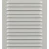 Renson 1006303 - schoepenrooster vlak alu ral 9010 150x200mm | 10 stuks