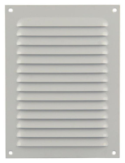 Renson 1006303 - schoepenrooster vlak alu ral 9010 150x200mm | 10 stuks