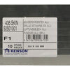 Renson 1006305 - schoepenrooster vlak alu f1 250x100mm | 10 stuks