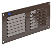 Renson 1006307 - schoepenrooster vlak alu ral 8019 250x100mm | 10 stuks - afbeelding 1