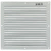 Renson 1006309 - schoepenrooster vlak alu ral 9010 250x250mm | 10 stuks