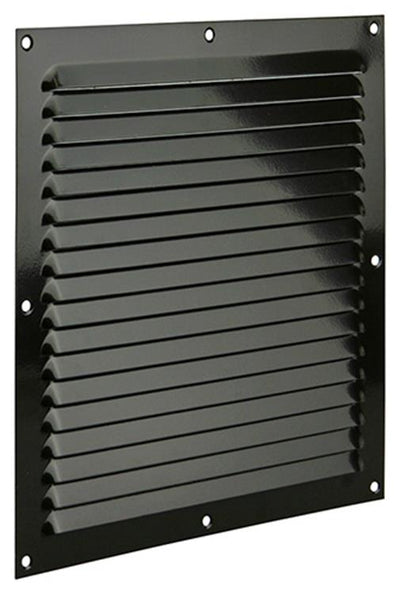 Renson 1006310 - schoepenrooster vlak alu ral 8019 250x250mm | 10 stuks