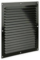 Renson 1006310 - schoepenrooster vlak alu ral 8019 250x250mm | 10 stuks