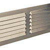 Renson 1006311 - schoepenrooster vlak alu f1 300x100mm | 10 stuks