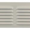 Renson 1006312 - schoepenrooster vlak alu ral 9010 300x100mm | 10 stuks