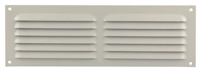 Renson 1006312 - schoepenrooster vlak alu ral 9010 300x100mm | 10 stuks