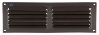Renson 1006313 - schoepenrooster vlak alu ral 8019 300x100mm | 10 stuks