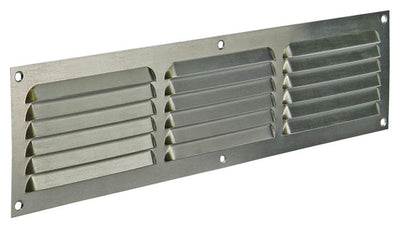 Renson 1006315 - schoepenrooster vlak alu f1 400x100mm | 10 stuks