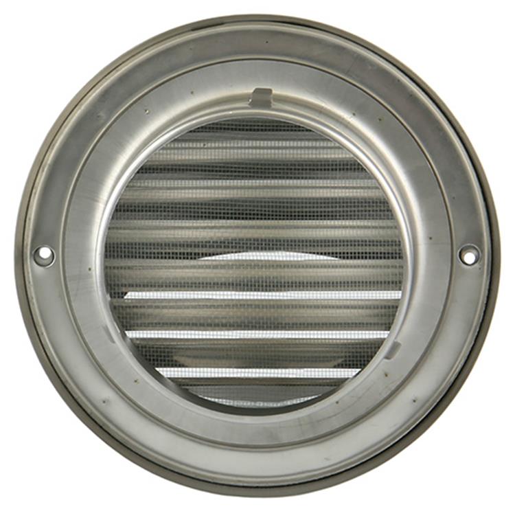 Renson 1006275 - bolrooster inbouw 638 inox ø100 | 2 stuks