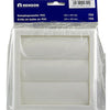 Renson 1006372 - dampkaprooster opbouw 733 pvc ral 9010 154x154mm | 2 stuks