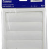 Renson 1006374 - dampkaprooster opbouw 733 pvc ral 9010 187x187mm | 2 stuks