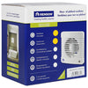 Renson 1006445 - mechanische ventilator met timer 7201t wit ø 100 | 2 stuks