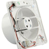 Renson 1006446 - mechanische ventilator met timer 7202t wit ø 125 | 2 stuks