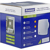 Renson 1006448 - mechanische ventilator met timer 7211t grijs ø 100 | 1 stuks