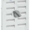 Renson 1006325 - regelbare rooster opb. 4037 alu ral 9010 155x155mm | 2 stuks