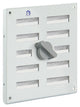 Renson 1006325 - regelbare rooster opb. 4037 alu ral 9010 155x155mm | 2 stuks