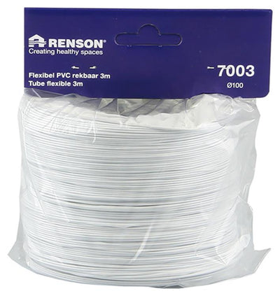 Renson 1006392 - pvc flexibel 7003 wit ø 100 3m | 3 stuks