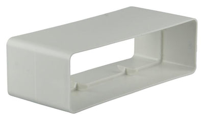 Renson 1006399 - pvc verbindingsstuk 7008 wit 110x55mm | 4 stuks