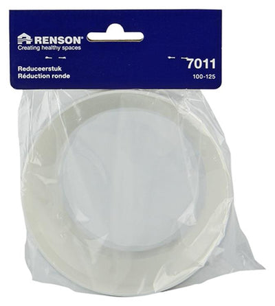 Renson 1006401 - pvc reduceerstuk 7011 wit 100-125mm | 4 stuks