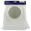 Renson 1006408 - pvc hoekverbinding rechth rond90° 7017 wit ø 125 | 3 stuks