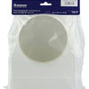 Renson 1006409 - pvc hoekverbinding rechth rond90° 7017 wit ø 150 | 3 stuks