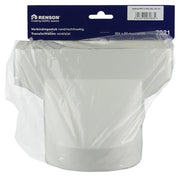 Renson 1006411 - pvc verbindingsstuk rond rechth. 7021 wit ø 125mm | 2 stuks - afbeelding 2