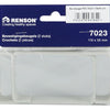 Renson 1006412 - set 2 st.pvc bevestigings- beugels 7023 wit 110x55mm | 5 stuks