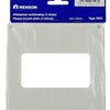 Renson 1006429 - set 2 st.pvc afdekplaten 7032 wit 110x55mm | 5 stuks