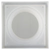 Renson 1006383 - dampkaprooster 1 klep 741 dia pvc ral 9010 ø100-130 | 2 stuks