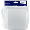 Renson 1006383 - dampkaprooster 1 klep 741 dia pvc ral 9010 ø100-130 | 2 stuks