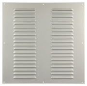 Renson 1006319 - schoepenrooster vlak alu ral 9010 400x400mm | 5 stuks - afbeelding 2