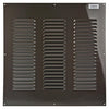 Renson 1006323 - schoepenrooster vlak alu ral 8019 500x500mm | 5 stuks