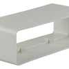 Renson 1006400 - pvc verbindingsstuk 7008 wit 204x60mm | 4 stuks