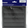 Renson 1006386 - dampkaprooster 4 klep 742 dia pvc ral 8019 ø100-130 | 2 stuks