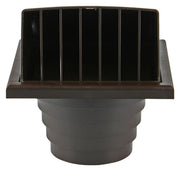 Renson 1006384 - dampkaprooster 1 klep 741 dia pvc ral 8019 ø100-130 | 2 stuks - afbeelding 4