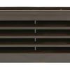 Renson 1006388 - deurrooster 761 pvc ral 8019 450x90mm | 2 stuks