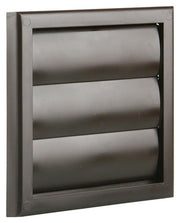 Renson 1006373 - dampkaprooster opbouw 733 pvc ral 8019 154x154mm | 2 stuks - afbeelding 1