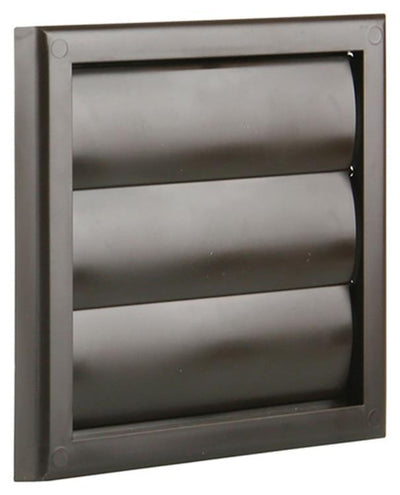 Renson 1006373 - dampkaprooster opbouw 733 pvc ral 8019 154x154mm | 2 stuks