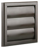Renson 1006373 - dampkaprooster opbouw 733 pvc ral 8019 154x154mm | 2 stuks