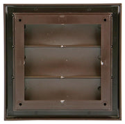 Renson 1006373 - dampkaprooster opbouw 733 pvc ral 8019 154x154mm | 2 stuks - afbeelding 3