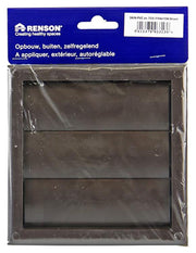 Renson 1006373 - dampkaprooster opbouw 733 pvc ral 8019 154x154mm | 2 stuks - afbeelding 5