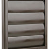 Renson 1006375 - dampkaprooster opbouw 733 pvc ral 8019 187x187mm | 2 stuks