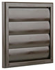Renson 1006375 - dampkaprooster opbouw 733 pvc ral 8019 187x187mm | 2 stuks