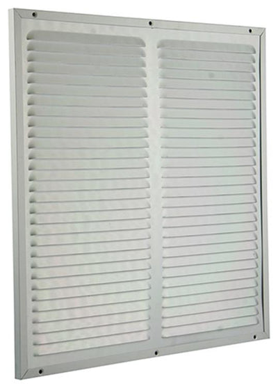 Renson 1006335 - schoepenrooster + kader + mug.opbouw 437 f1 400x400mm | 2 stuks