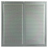 Renson 1006335 - schoepenrooster + kader + mug.opbouw 437 f1 400x400mm | 2 stuks