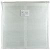Renson 1006339 - schoepenrooster + kader + mug.opbouw 437 ral9010 500x500mm | 2 stuks