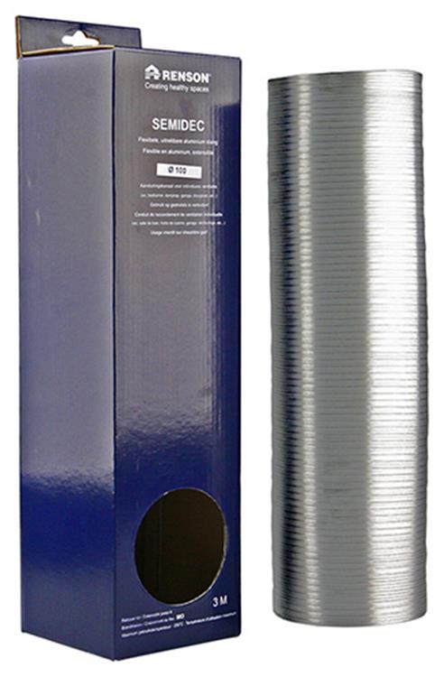Renson 1006197 - alu flexibel dia 100 3000 mm | 2 stuks